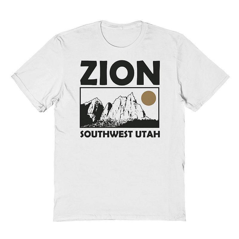 Mens Country Parks Zion Southwest Utah Graphic Tee Product Image