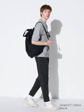 Mens Ultra Stretch Dry-Ex Jogger Pants with Moisture-Wicking Black Small UNIQLO US Product Image