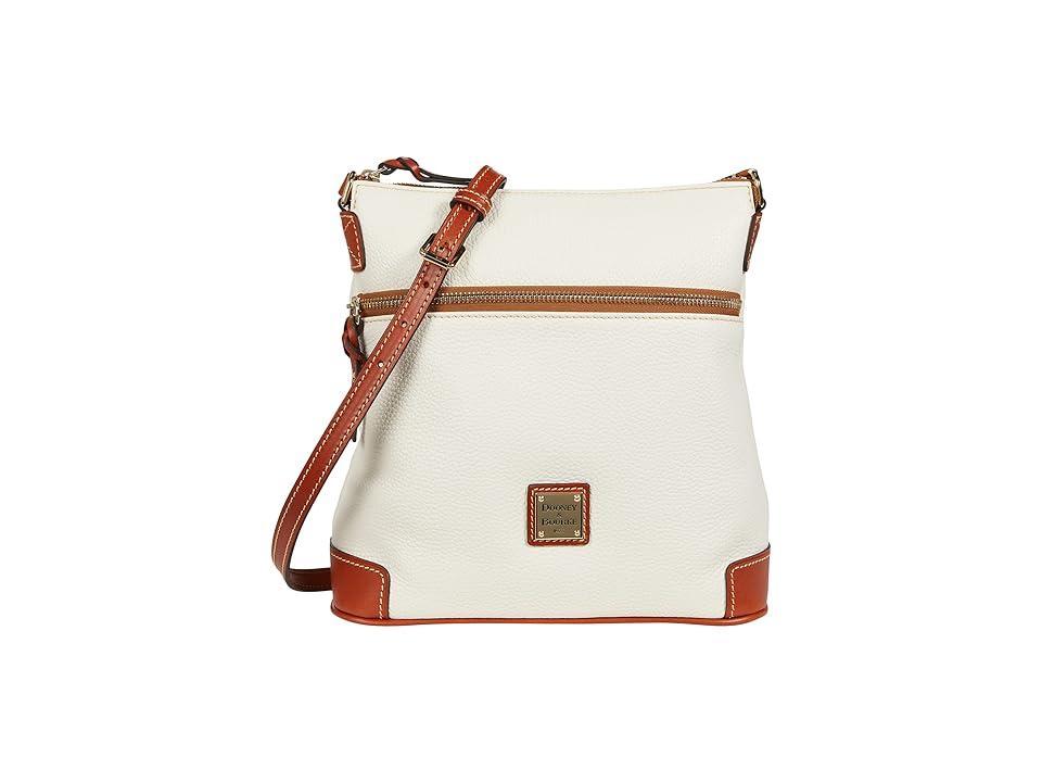 Dooney & Bourke Womens Pebble Grain Crossbody Leather Shoulder Bag in Red Product Image