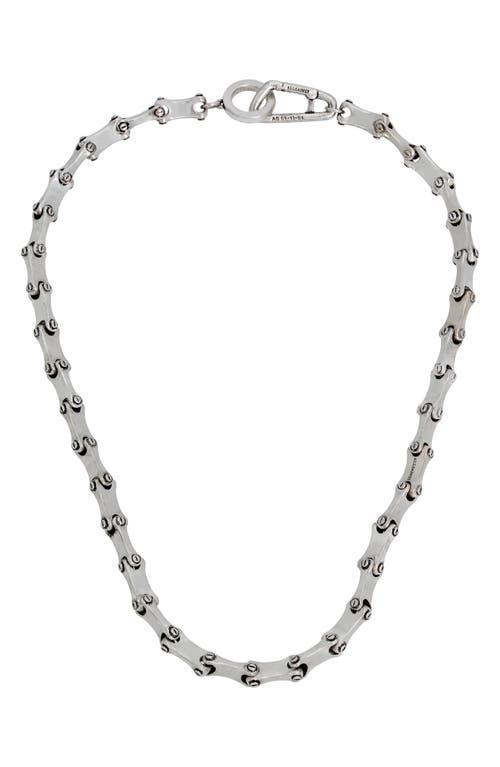 AllSaints Mens Chain Link Collar Necklace Product Image