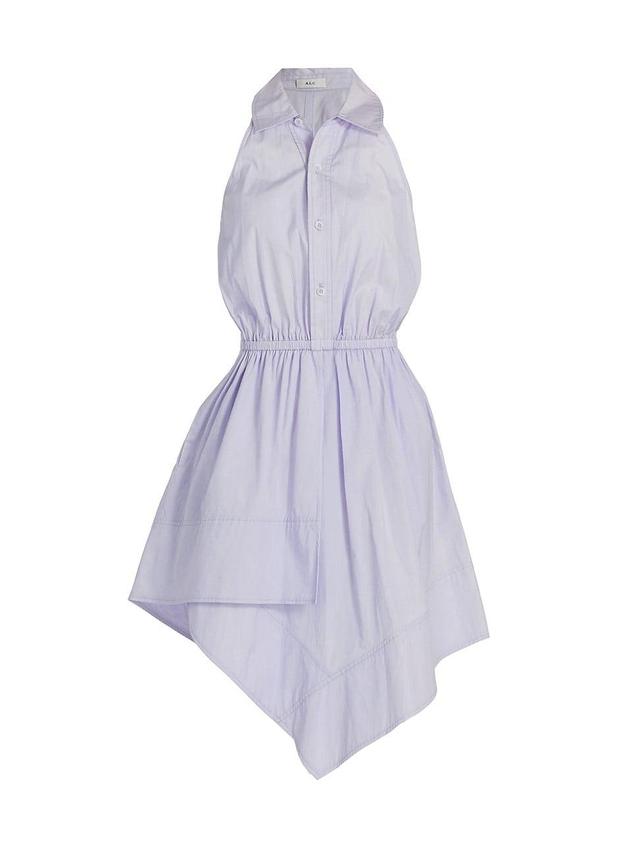 Womens Aria Asymmetric Midi-Shirtdress Product Image