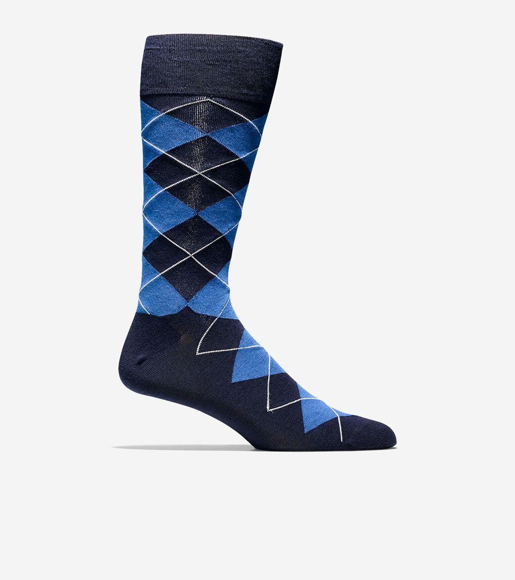 Men's Classic Argyle Crew Socks Product Image