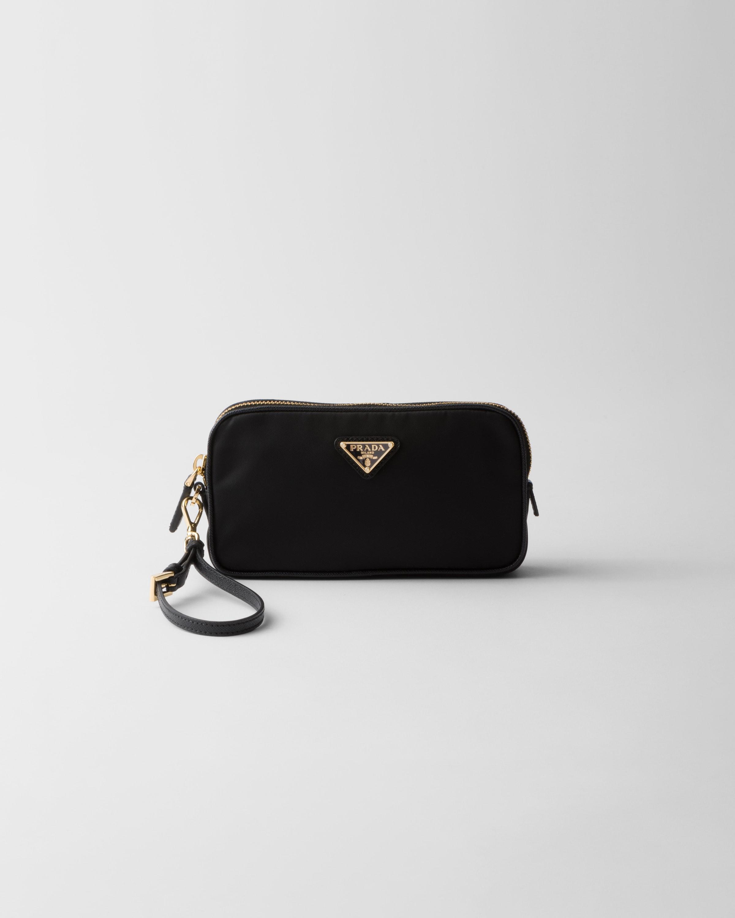 Prada Re-Edition 1978 Re-Nylon and Saffiano leather pouch Product Image