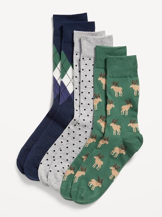 3-Pack Novelty Socks Product Image