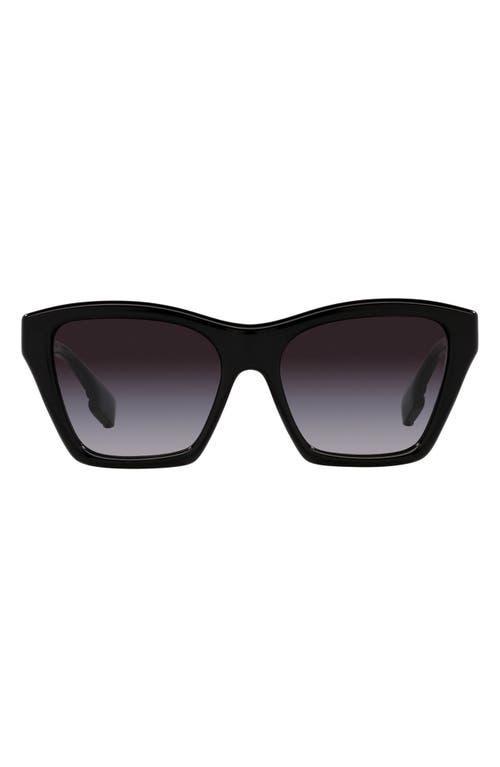 burberry Arden 54mm Gradient Square Sunglasses Product Image