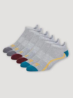 Men's No Show Tab Socks 6-Pack | Men's Accessories | Lee® Product Image