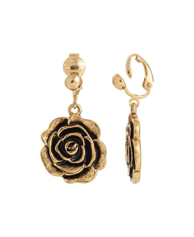 2028 Flower Clip Earrings Product Image