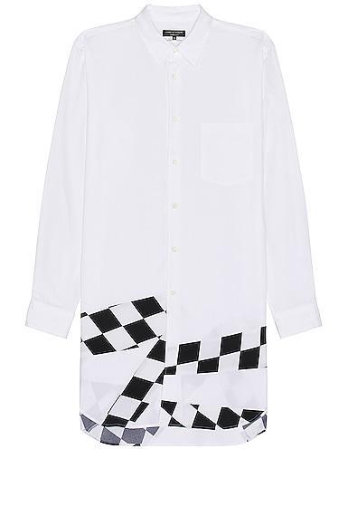 COMME des GARCONS Homme Plus Shirt in White Product Image