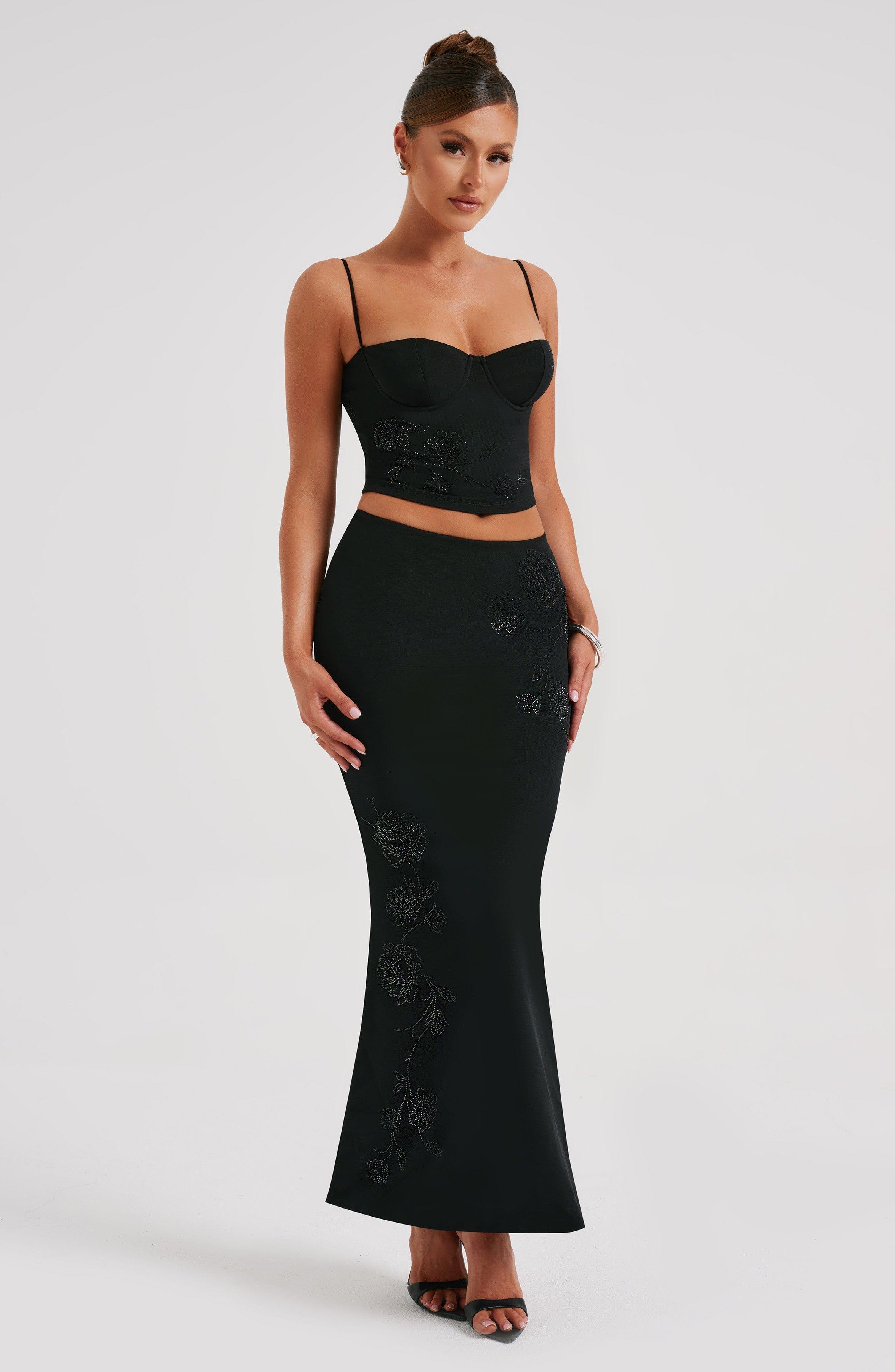 Izi Maxi Skirt - Black Product Image