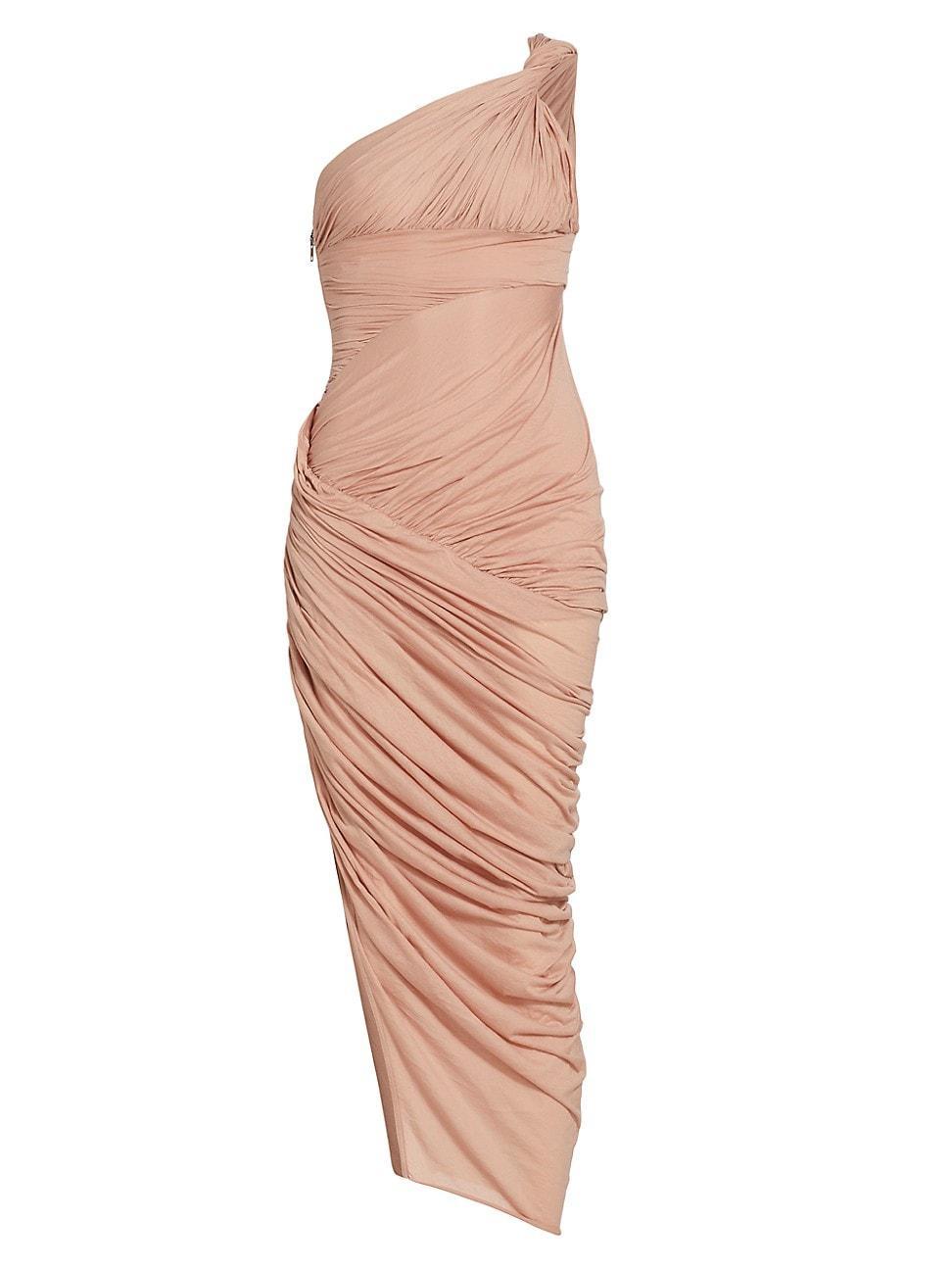 Womens Lida Draped One-Shoulder Gown Product Image