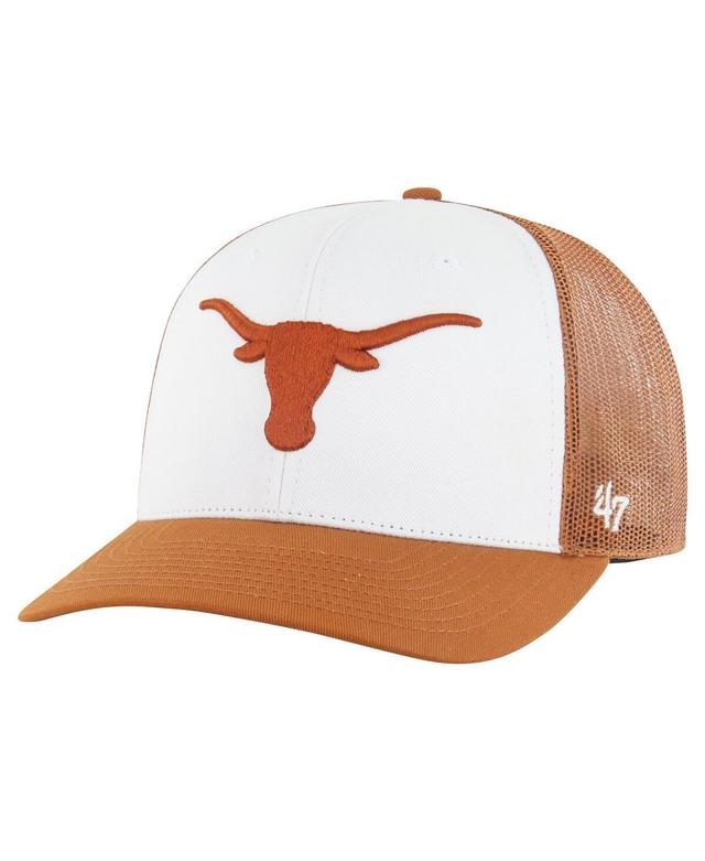 Mens 47 Brand Texas Orange Texas Longhorns Freshman Trucker Adjustable Hat Product Image