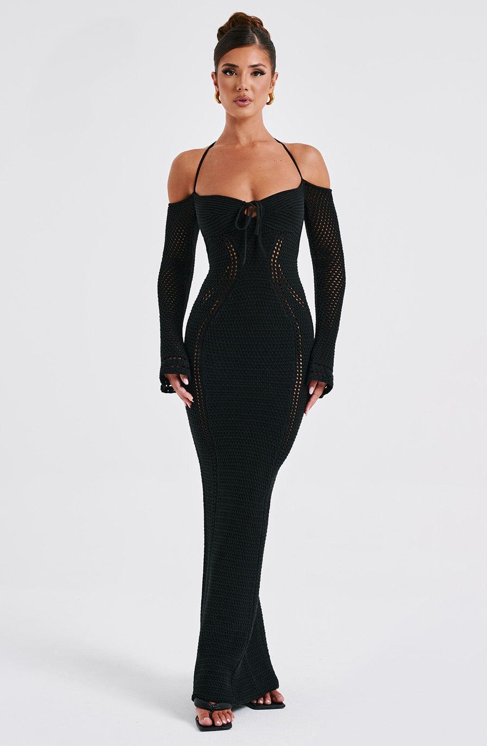 Samariah Maxi Dress - Black Product Image