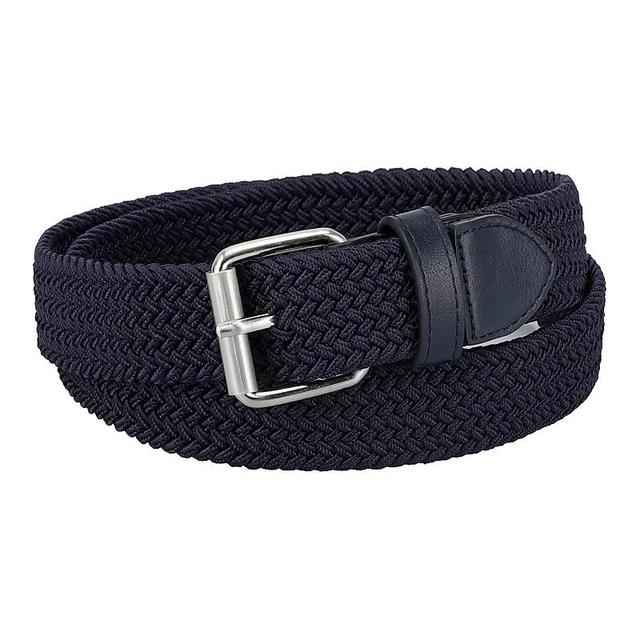 Mens Dockers Comfort Stretch Braided Web Belt Stocking Stuffer Green Product Image