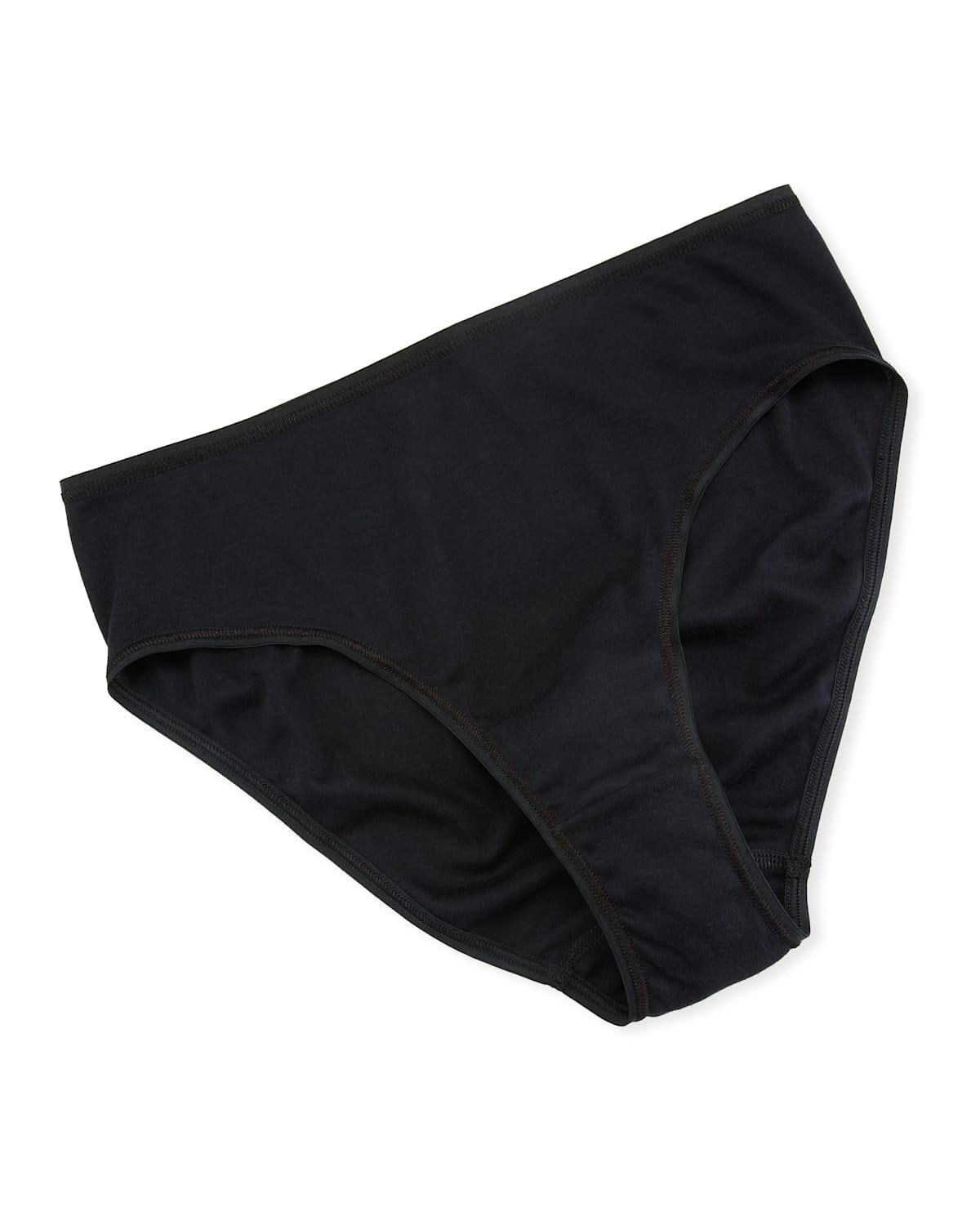 Womens Cotton Seamless High-Cut Full Brief Product Image