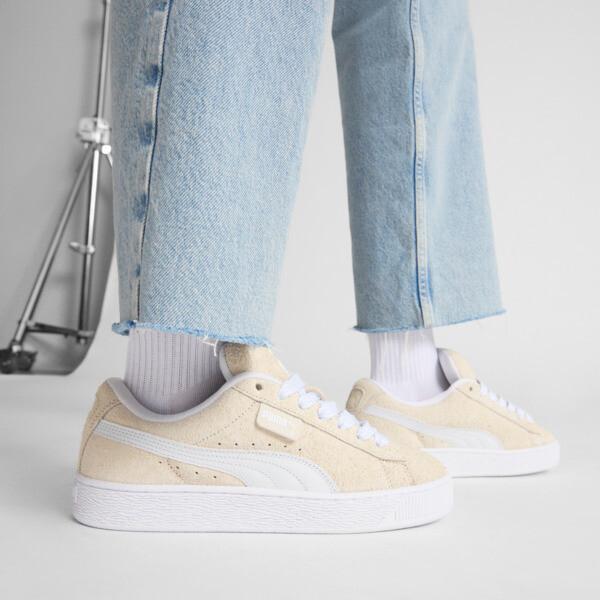 PUMA Suede XL Soft Women's Sneakers in Sugared Almond/Silver Mist Product Image