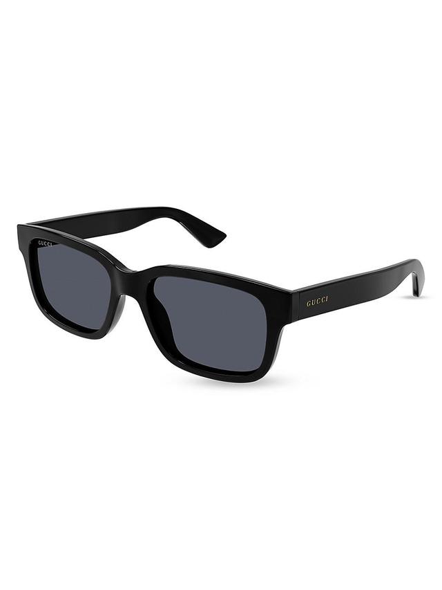 Mens Script 55MM Square Sunglasses Product Image