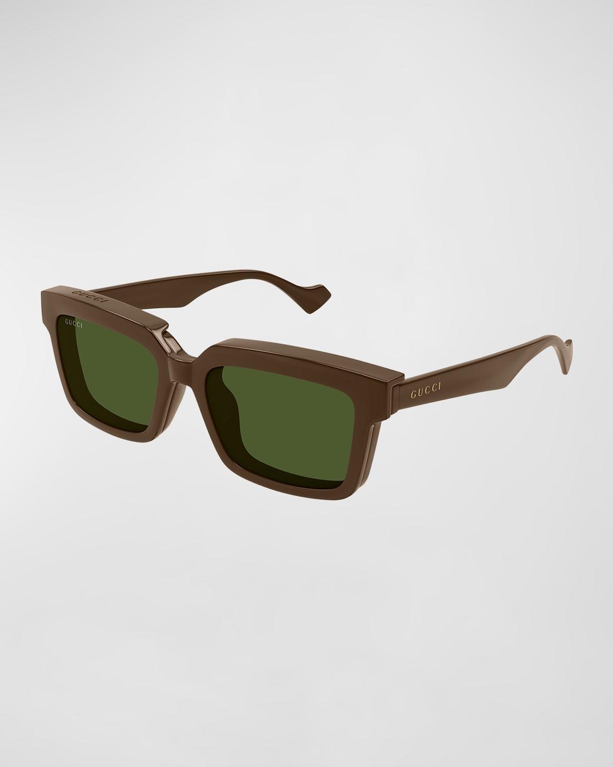 Men's Plastic Square Sunglasses Product Image