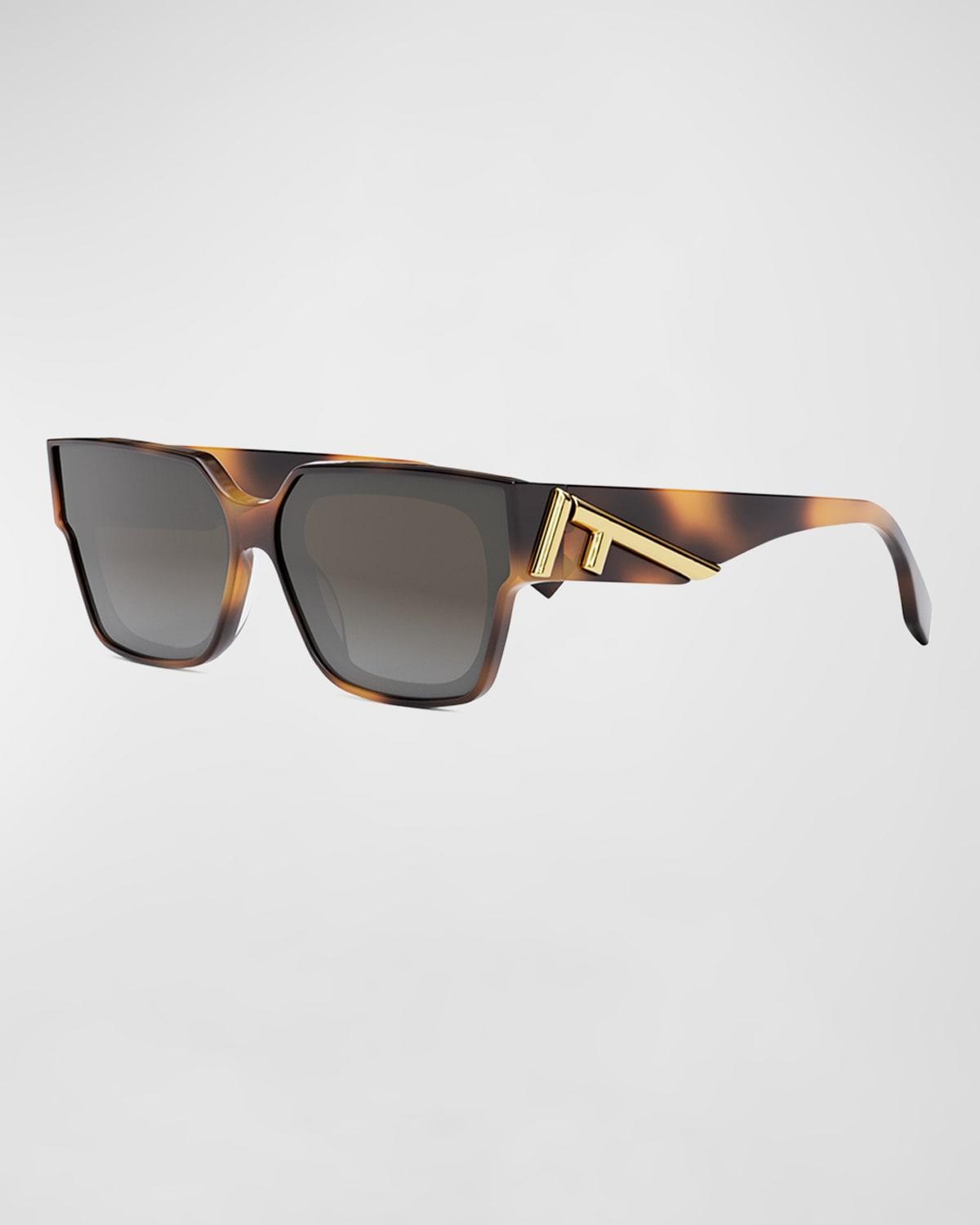 The Fendi First Rectangular Sunglasses Product Image