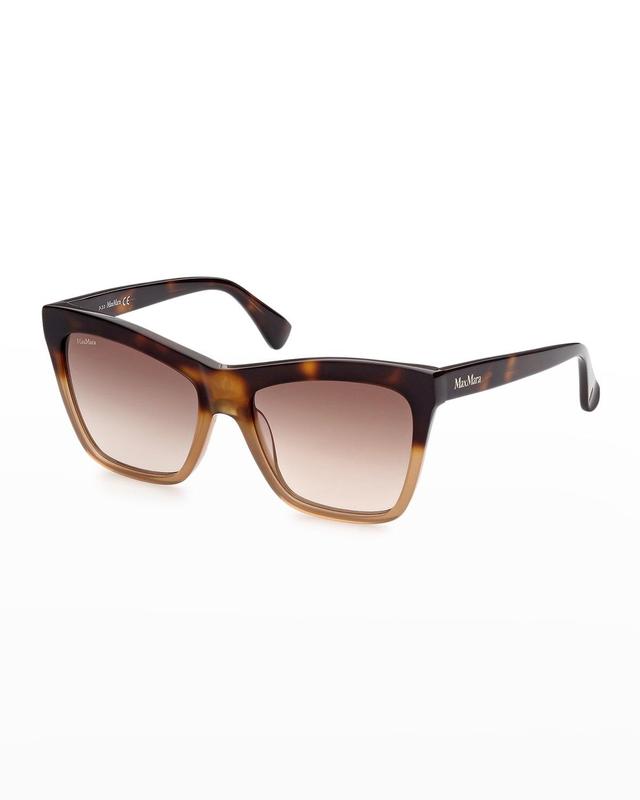 Max Mara 55mm Geometric Sunglasses Product Image