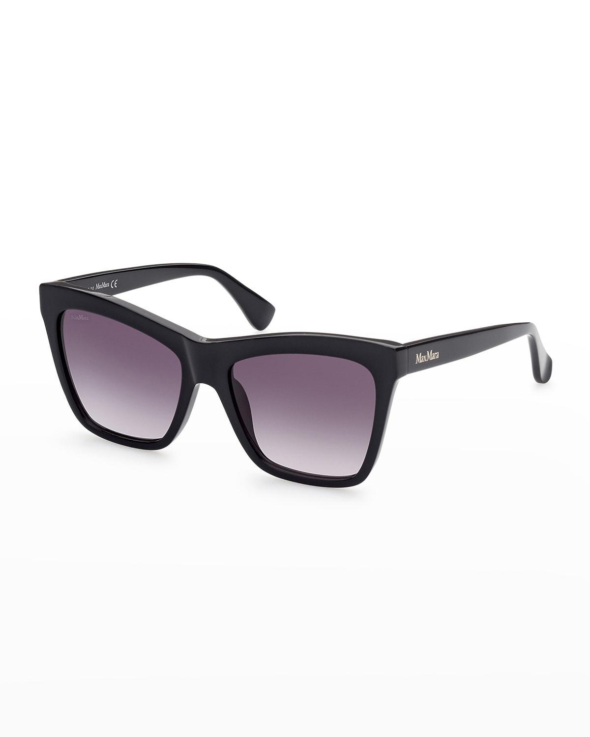 Max Mara 55mm Geometric Sunglasses Product Image