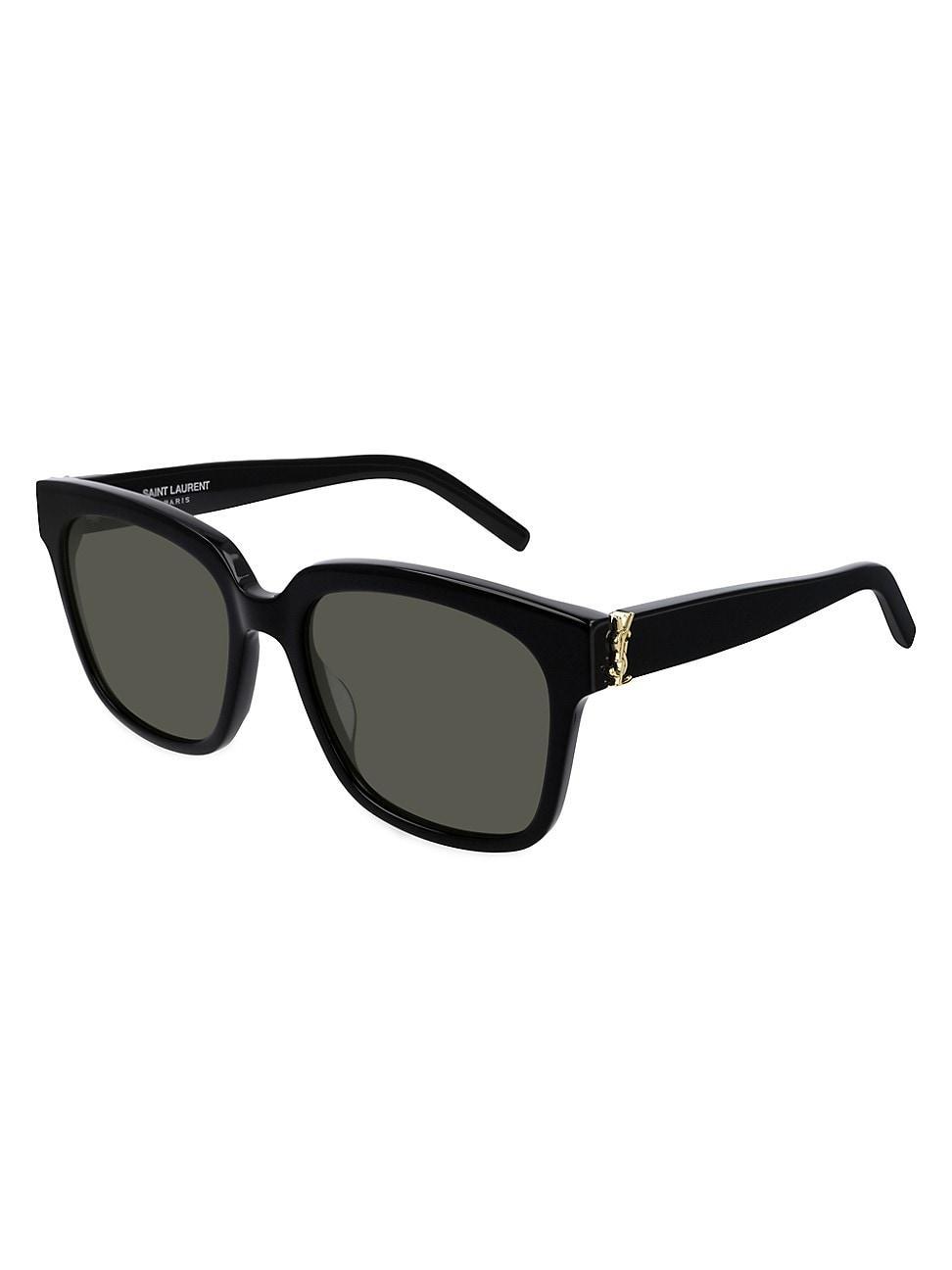 Mens SL M40 YSL Signature 54MM Squared Sunglasses Product Image