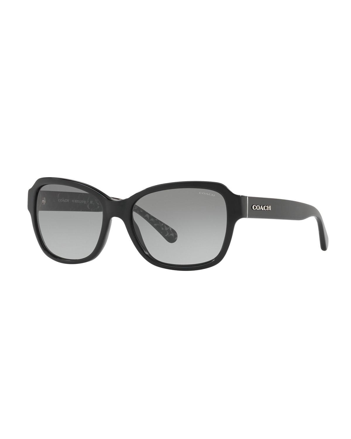 COACH Womens Signature Black Sunglasses Product Image