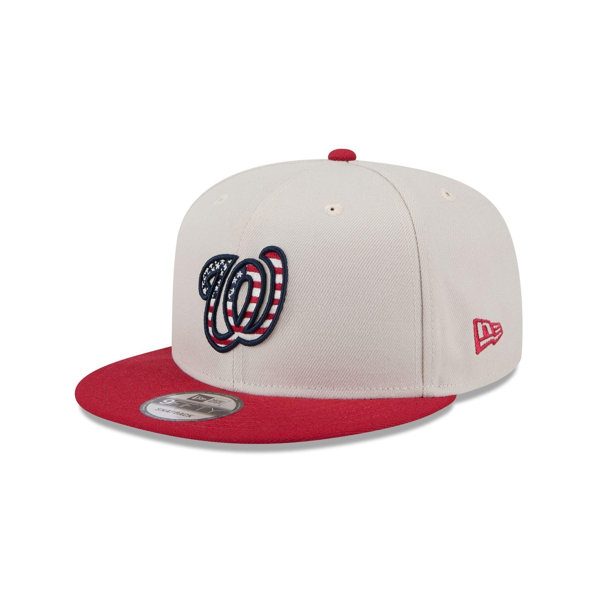 Washington Nationals Independence Day 2024 9FIFTY Snapback Hat Male Product Image