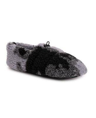 MUK LUKS Quilted Sherpa Mens Toggle Bootie Slippers Product Image