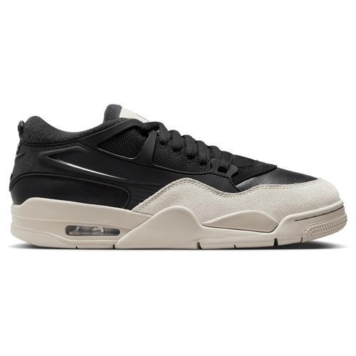 Jordan Mens Jordan AJ 4 RM - Mens Shoes Black/Light Bone/Dark Grey Product Image