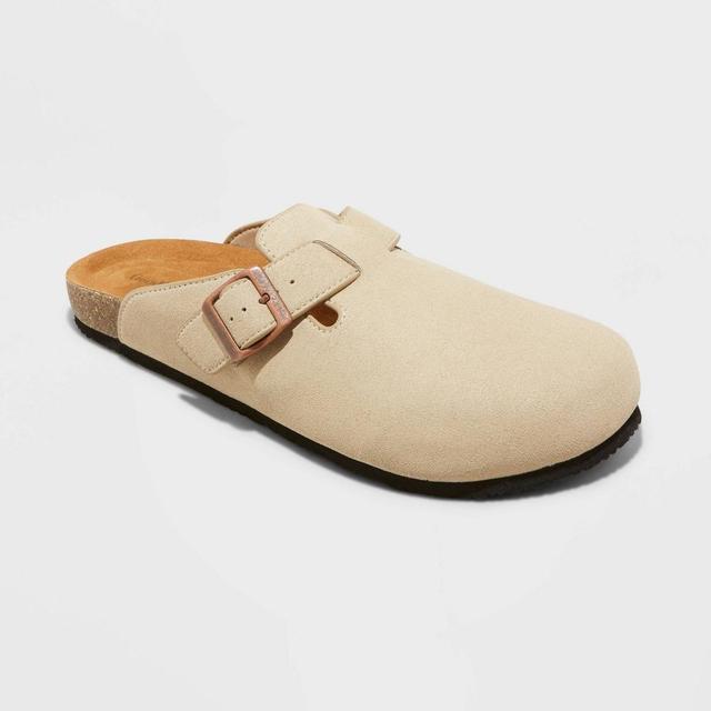 Mens Arthur Soft Footbed Clogs - Goodfellow & Co Tan 13 Product Image