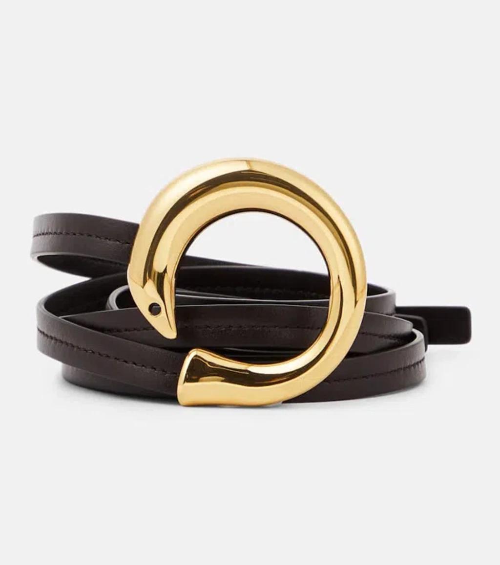 BOTTEGA VENETA Sardine Belt In Brown Product Image