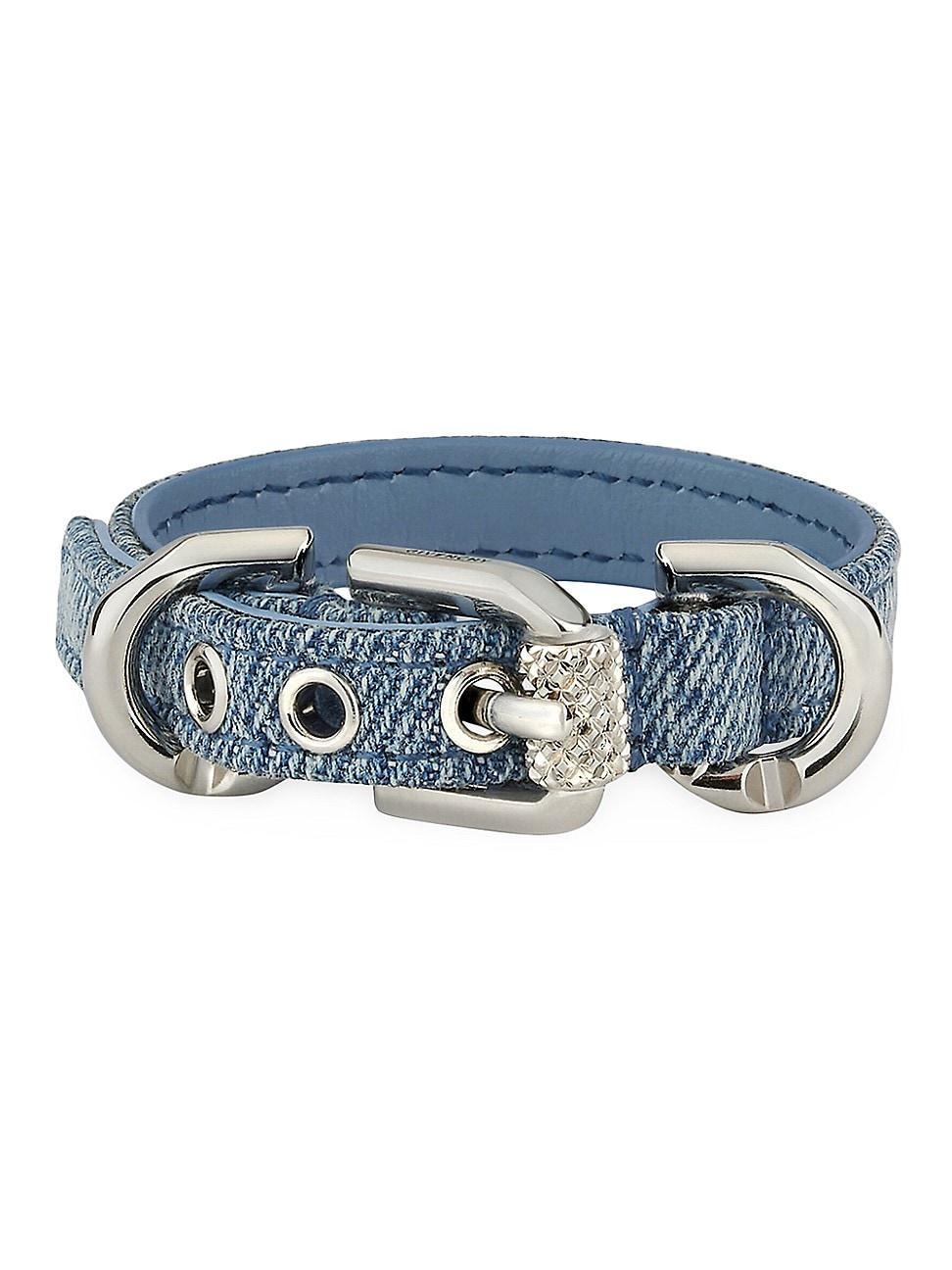 Womens Voyou Bracelet In Denim And Metal Product Image