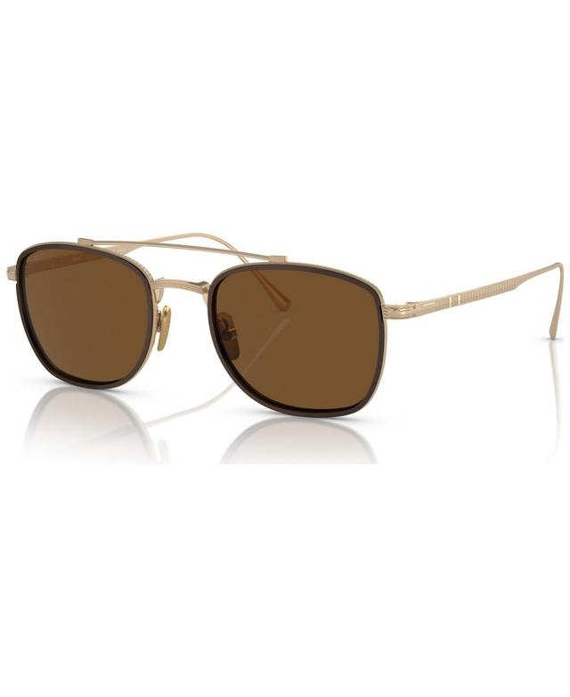 Persol Mens Polarized Sunglasses, Polar PO5005ST - Gold Product Image