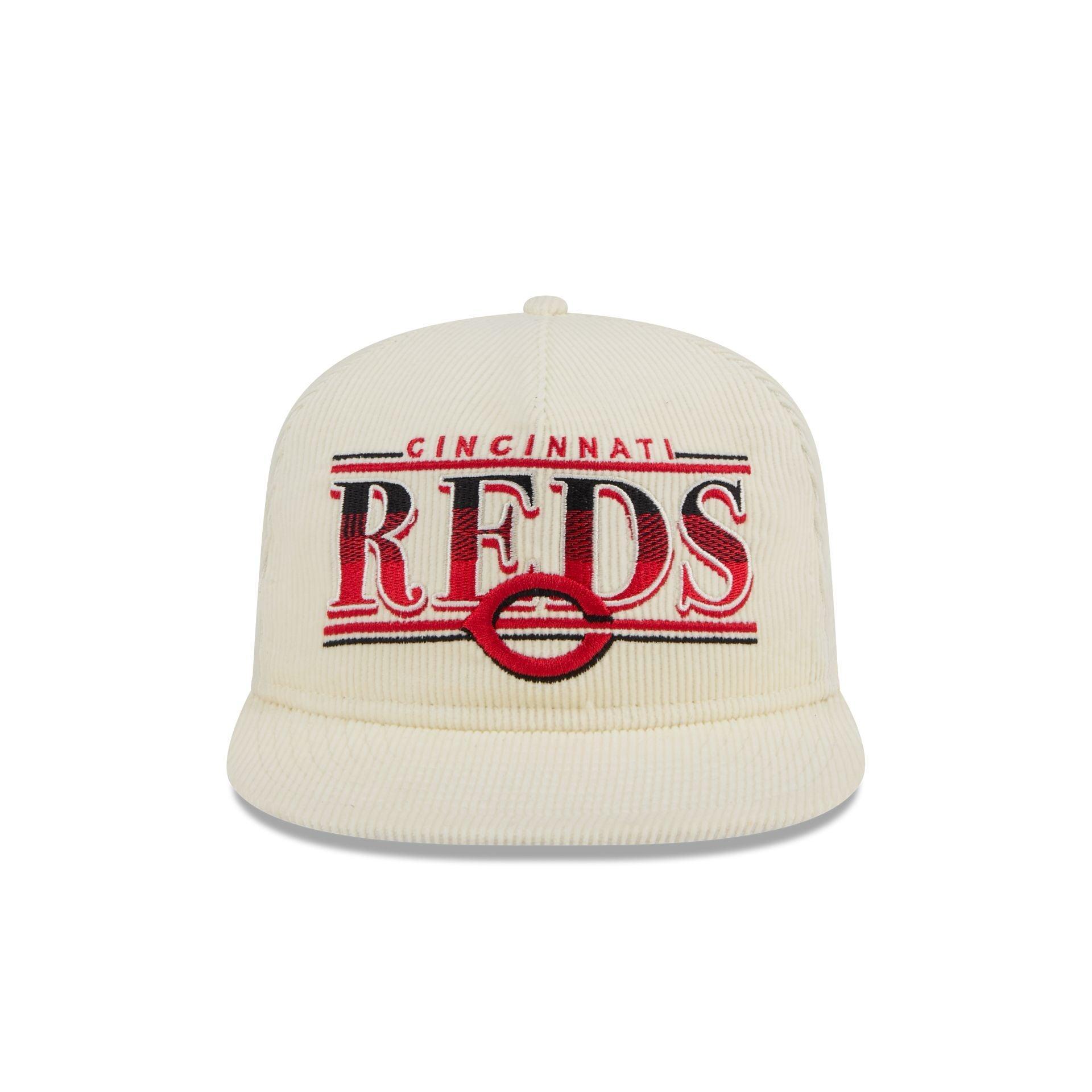 Cincinnati Reds Throwback Corduroy Golfer Hat Male Product Image