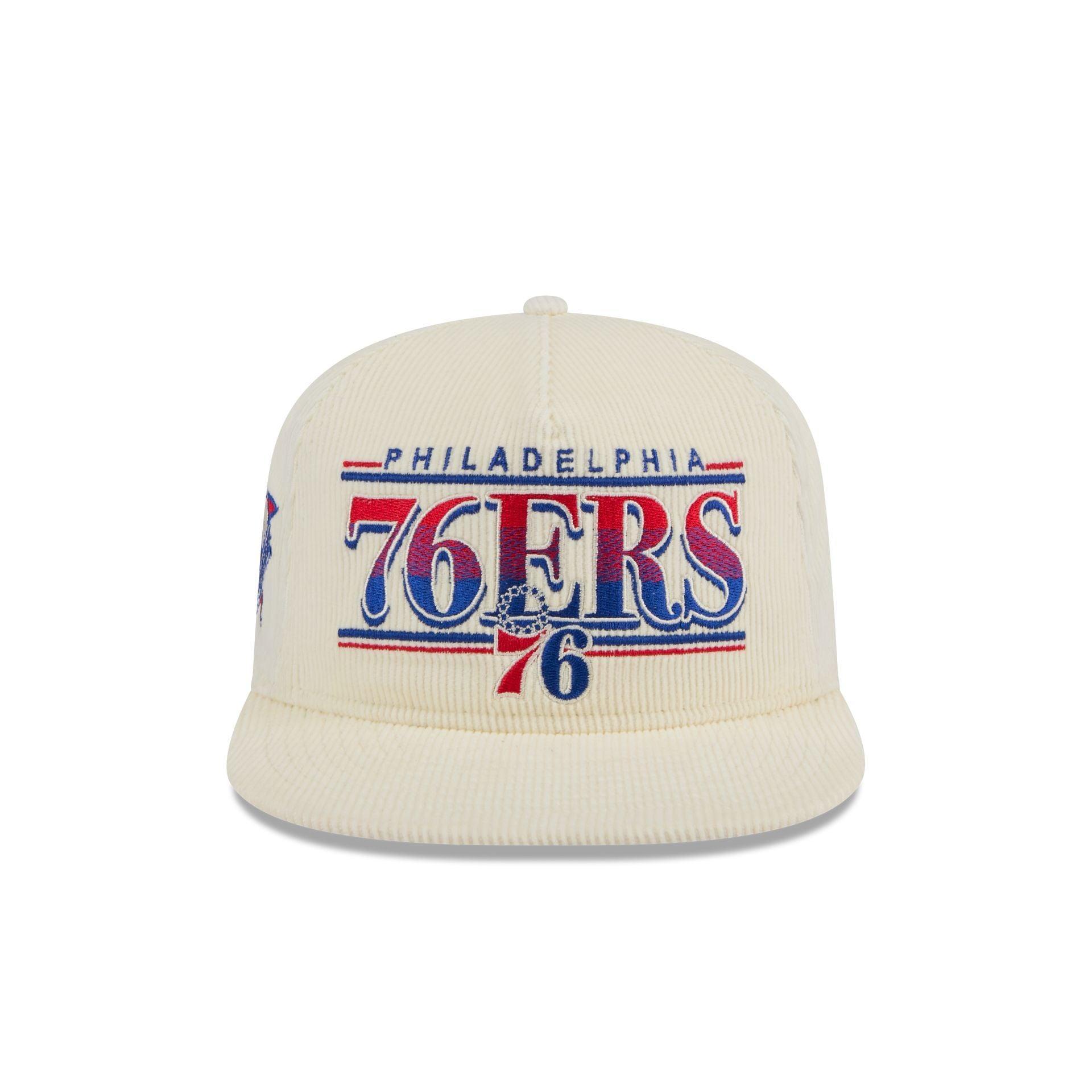 Philadelphia 76ers Throwback Corduroy Golfer Hat Male Product Image