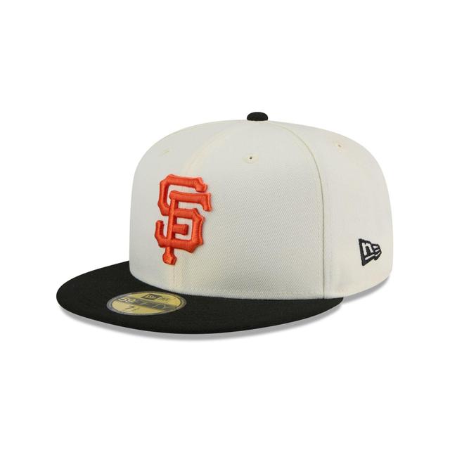 San Francisco Giants Chrome 59FIFTY Fitted Hat Male Product Image