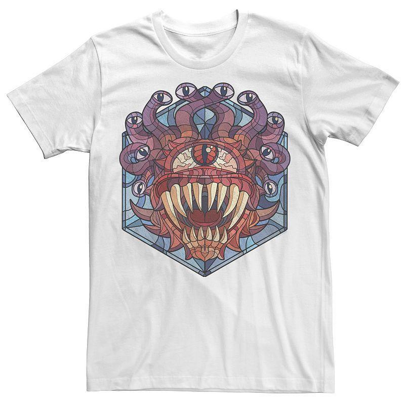 Big & Tall Dungeons And Dragons Beholder Stained Glass Tee, Mens Product Image