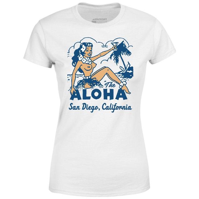 The Aloha - San Diego, CA - Vintage Tiki Bar - Women's T-Shirt Female Product Image