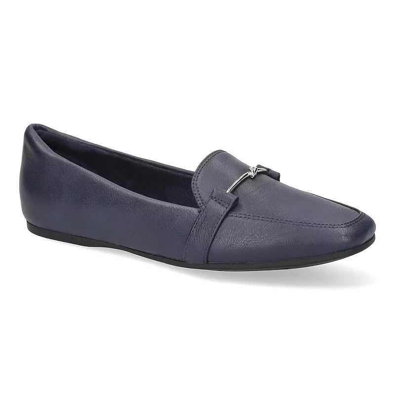 Easy Street Meera Womens Square Toe Flats Blue Product Image