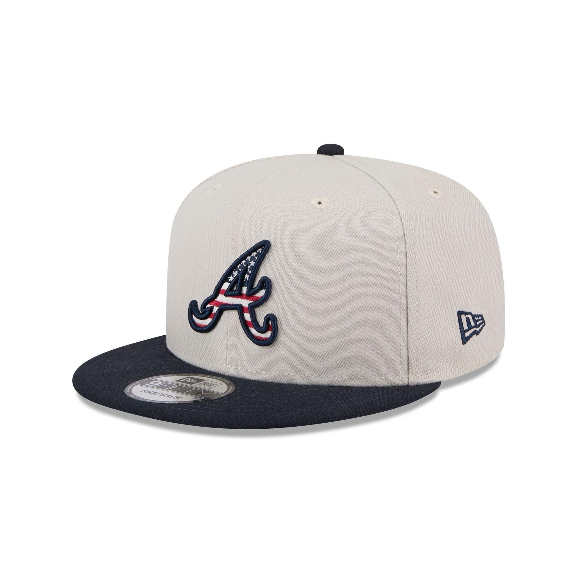 Atlanta Braves Independence Day 2024 9FIFTY Snapback Hat Male Product Image