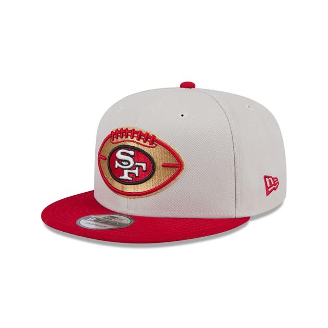 San Francisco 49ers 2024 Historic Sideline 9FIFTY Snapback Hat Male Product Image