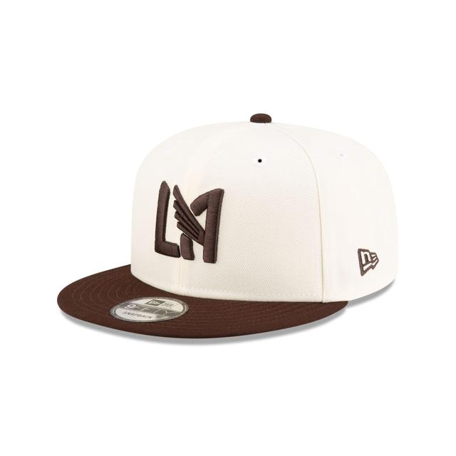 Los Angeles FC Jersey Hook White 9FIFTY Snapback Hat Male Product Image