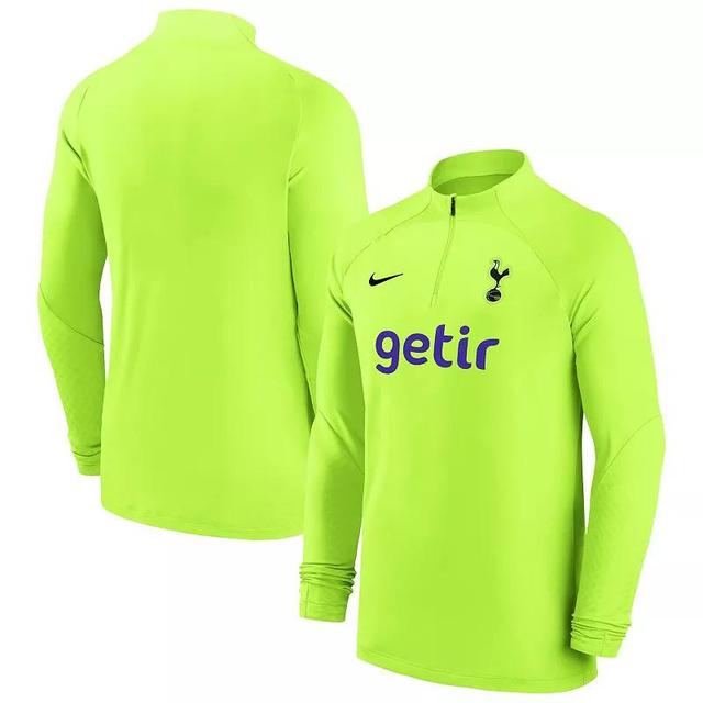 Mens Nike Yellow Tottenham Hotspur 2022/23 Strike Drill Performance Raglan Quarter-Zip Long Sleeve Top Product Image