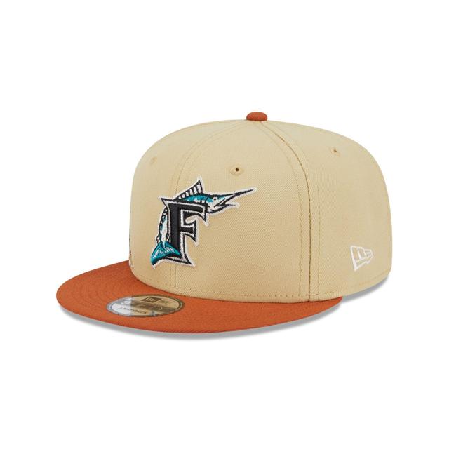 Miami Marlins Fall Landscape 9FIFTY Snapback Hat Male Product Image