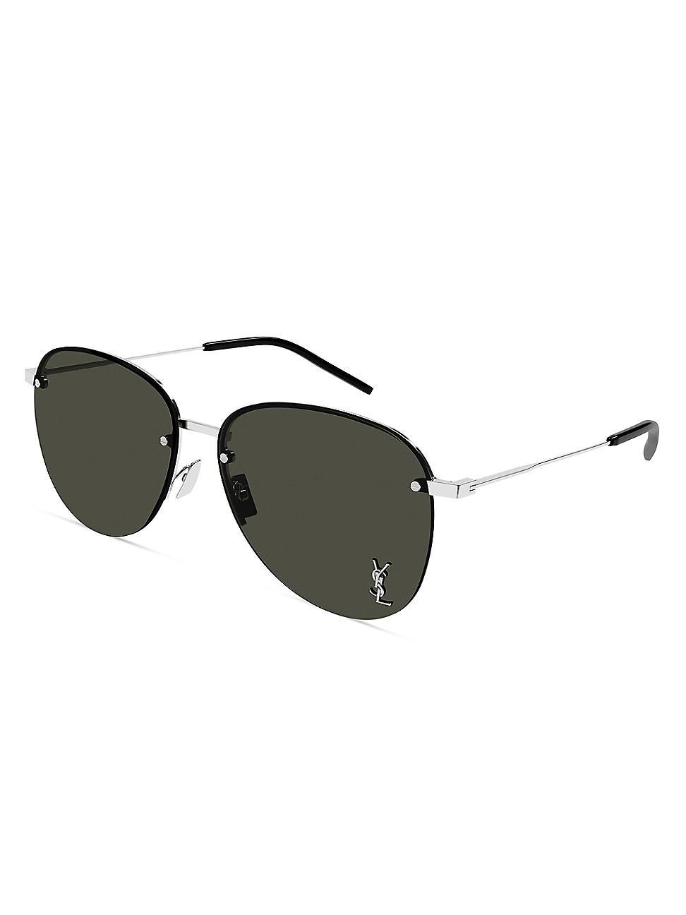 Saint Laurent Pilot Sunglasses, 61mm Product Image