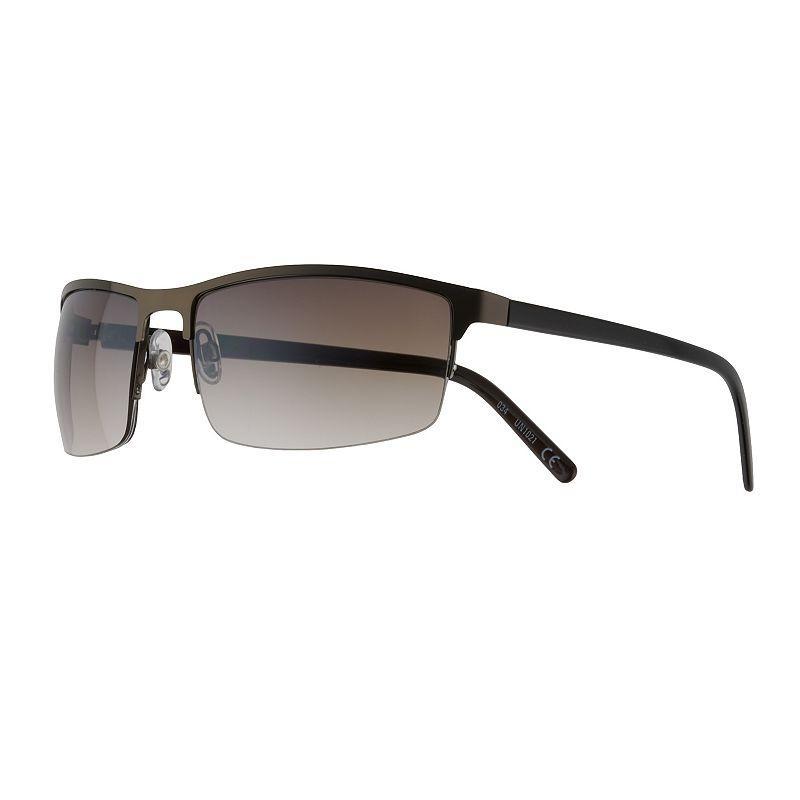 Mens Sonoma Goods For Life 61mm Metal Semi-Rimless Sunglasses Product Image