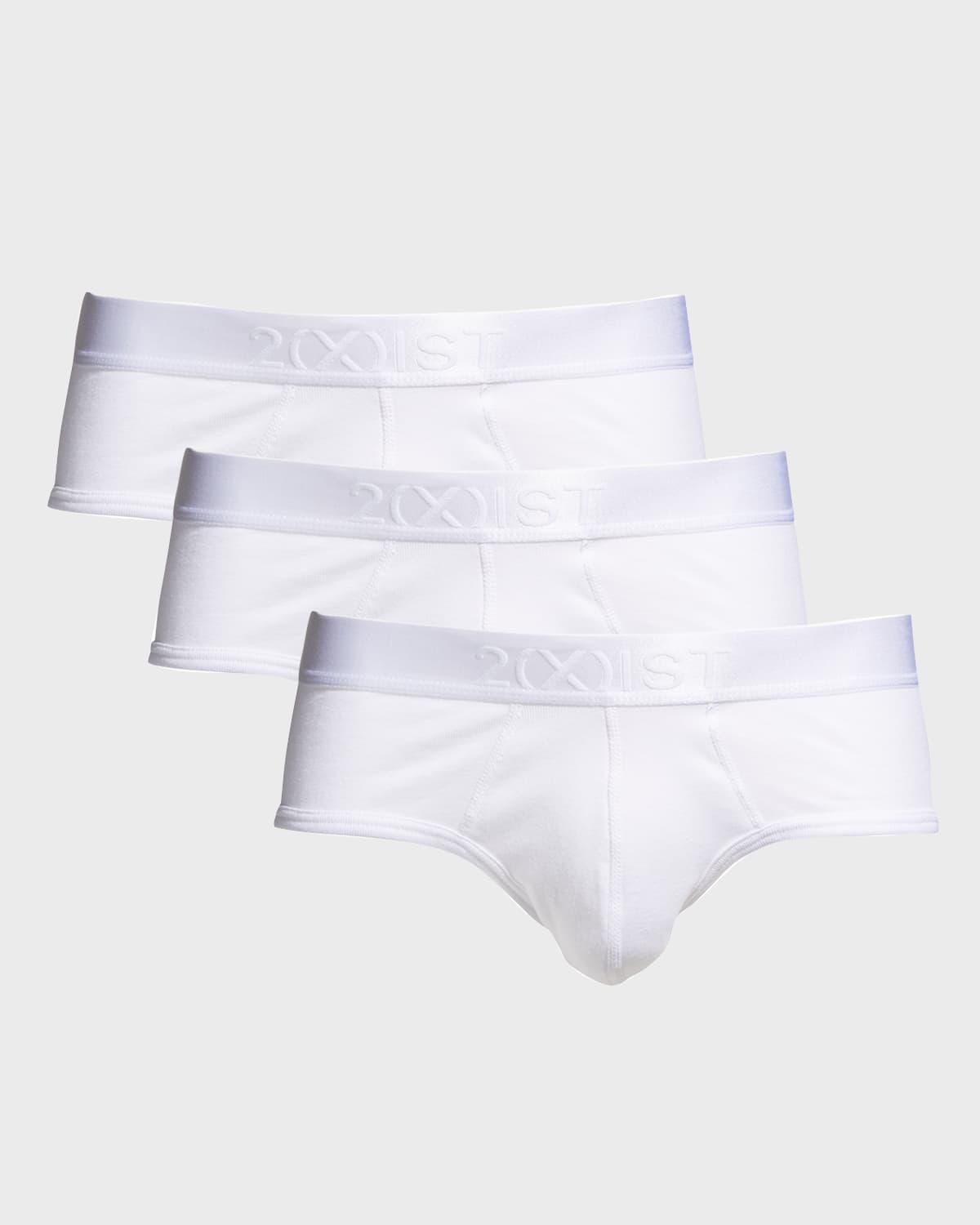 2(X)IST 3-Pack Pima Cotton Contour Pouch Brief Men's Underwear Product Image