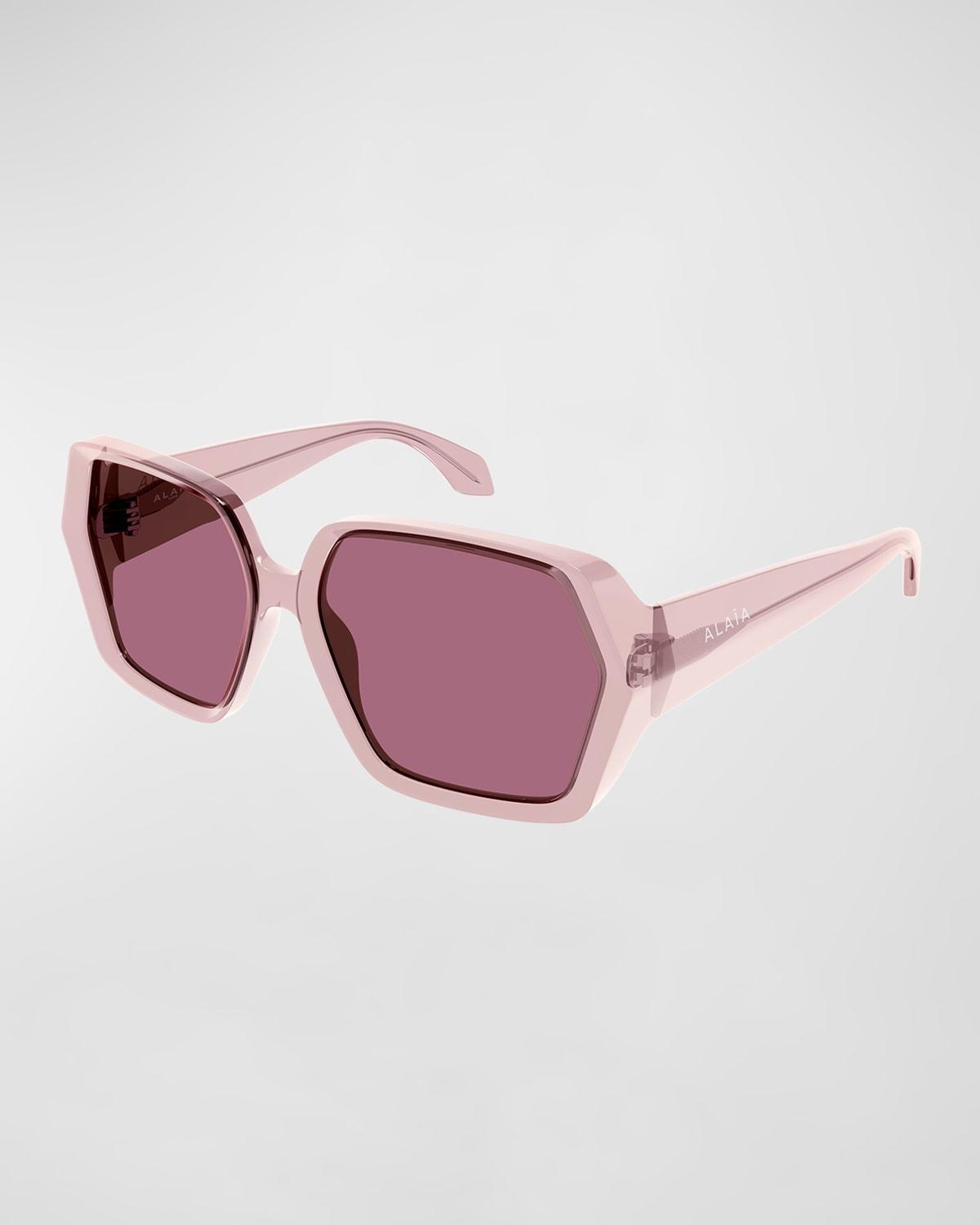 Logo Acetate Butterfly Sunglasses Product Image