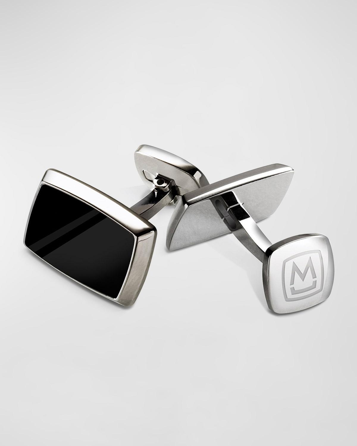 M-Clip Enamel Cuff Links Product Image