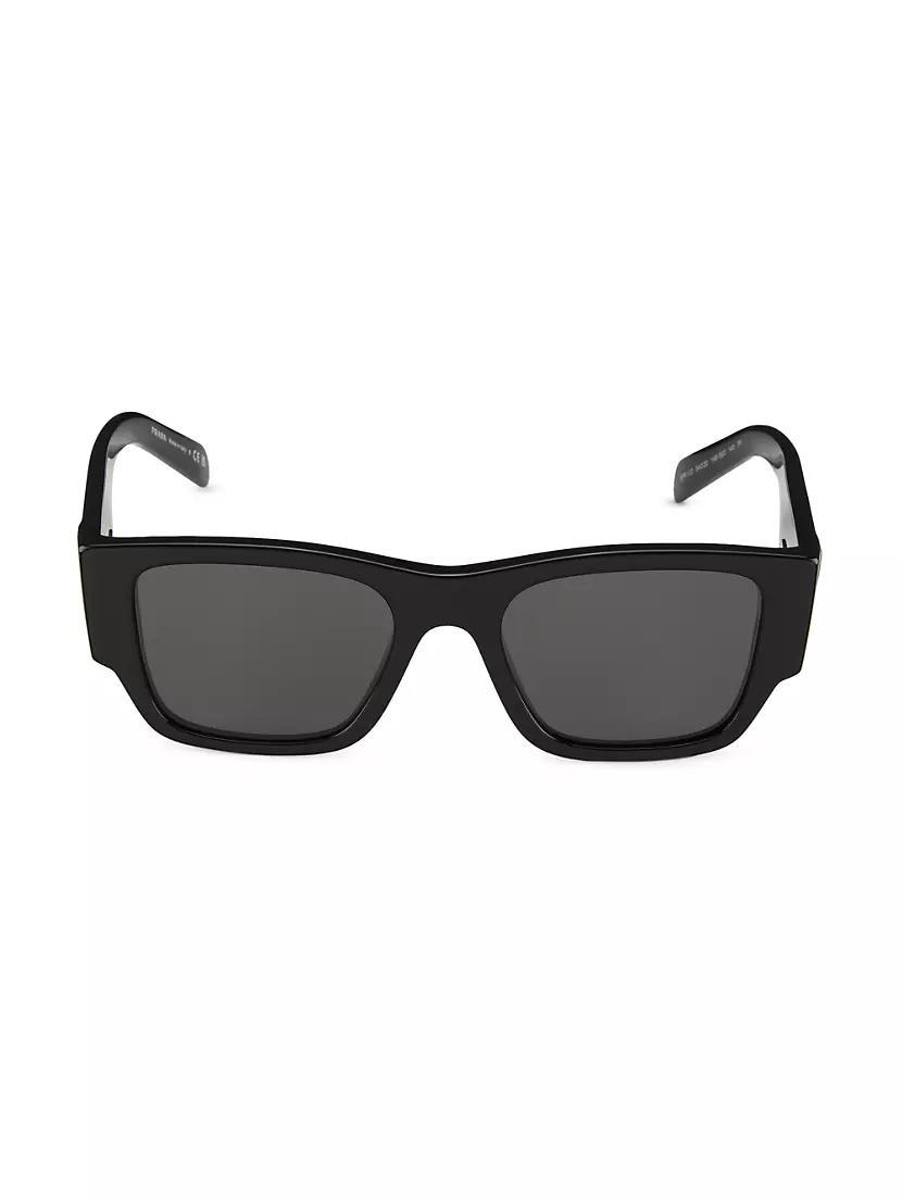 Mens 54MM Rectangular Sunglasses Product Image